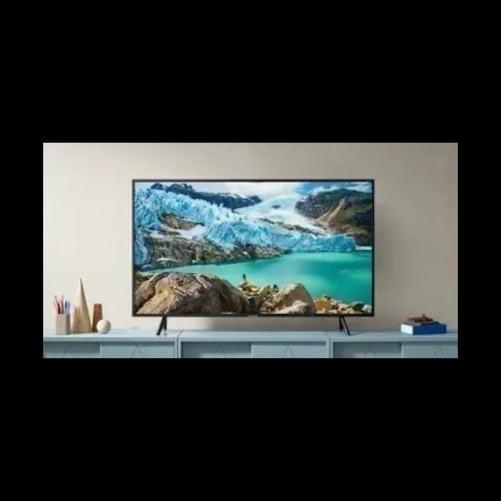 hairline corner crack Samsung55" Class 4KUltra HDTV 6' HDMI Cable RU7100 7series